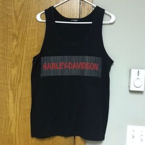 Harley Davidson tank.